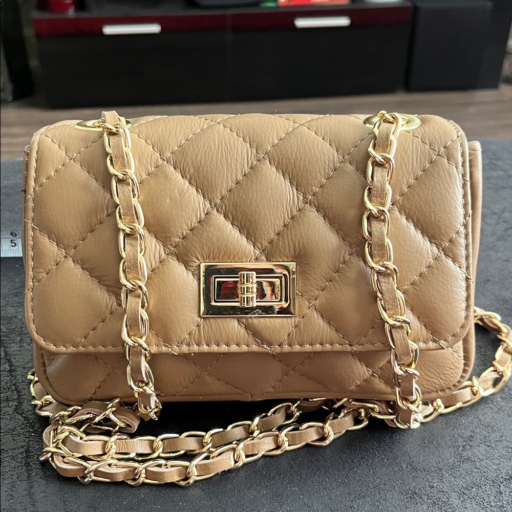 Borse + Pelle crossbody quilted genuine leather👜